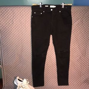 Topman black skinny jeans